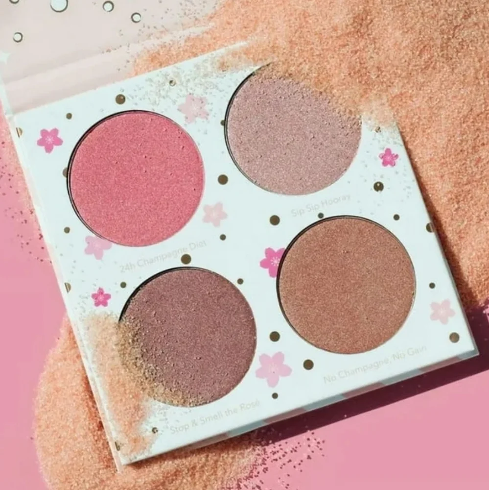 Beauty Bakerie Cotton Candy Champagne Blushlighter Palette